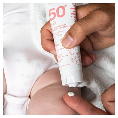 Alphanova Sun Sensible Lait Solaire Bébé Très Haute Protection SPF50+ 50 ml 