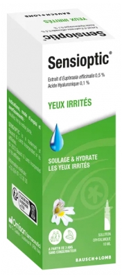 Bausch + Lomb Sensioptic Yeux Irrités10 ml