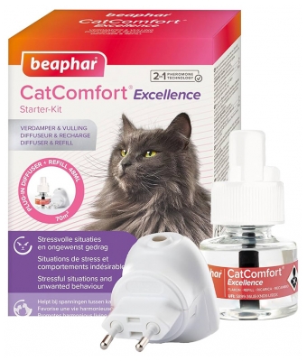 CatComfort Beaphar Excellence Diffuseur et Recharge 48 ml