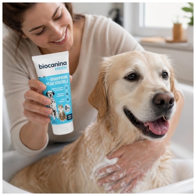 Biocanina Hygiène Shampoing Peau Sensible Chiens et Chats 200 ml