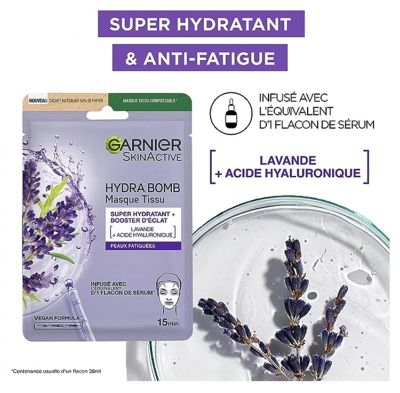 Garnier SkinActive Coffret Collection de 5 Masques en Tissus 