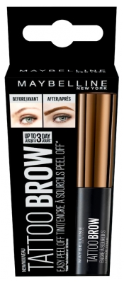 Maybelline New York Tattoo Brow Peel Off Encre à Sourcils Pelable 4,6 g