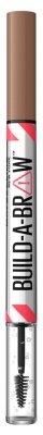 Maybelline New York Build-A-Brow 2en1 Feutre & Gel à Sourcils 10 ml - Teinte : 255 Soft Brown