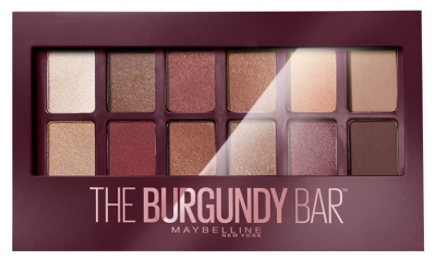 Maybelline New York The Nudes Palette Yeux 9,6 g - Version : The Burgundy Bar