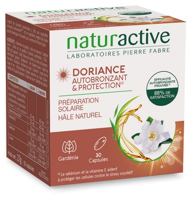 Naturactive Doriance Autobronzant & Protection 30 Unités