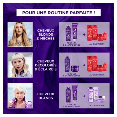 L'Oréal Paris Elseve Color Vive Masque Violet Déjaunisseur 250 ml