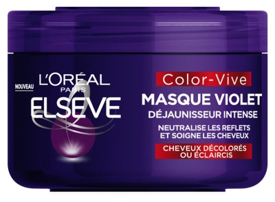 L'Oréal Paris Elseve Color Vive Masque Violet Déjaunisseur 250 ml