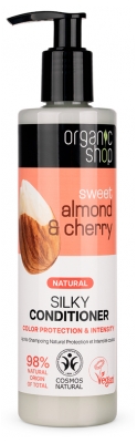 Organic Shop Après Shampoing Couleur Amande & Cerise