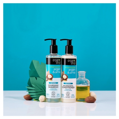 Organic Shop Après-Shampoing Naturel et Nourrissant Argan 280 ML