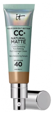 IT Cosmetics Your Skin But Better CC+ Matte CC Crème SPF 40 32 ML - Teinte : Tan