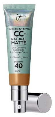 IT Cosmetics Your Skin But Better CC+ Matte CC Crème SPF 40 32 ML - Teinte : Rich