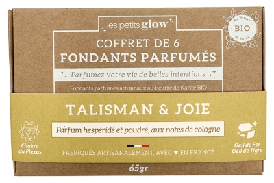 Natura Square Coffret Les Petits Glow 6 Fondants Parfumés Bio Talisman & Joie 65 grammes