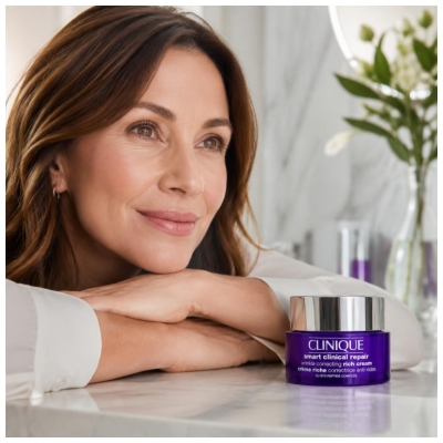 Clinique Smart Clinical Repair Crème Riche Correctrice Anti-Rides Peau Sèche 50 ml