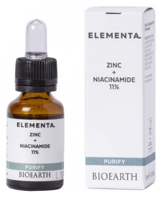 Bioearth Elementa Solution Zinc + Niacinamide 11% 15 ml