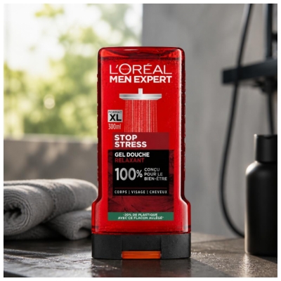 L'Oréal Paris Men Expert Stop Stress Gel Douche Relaxant 3en1 300 ML