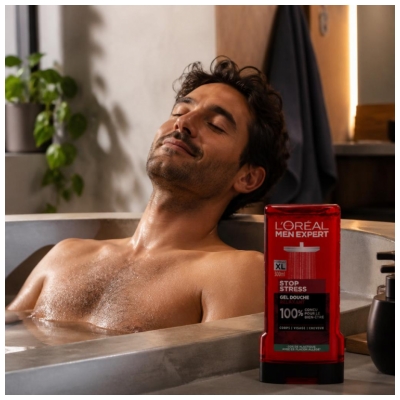 L'Oréal Paris Men Expert Stop Stress Gel Douche Relaxant 3en1 300 ML