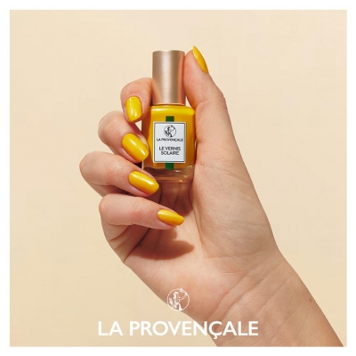 La Provençale Bio Le Vernis Solaire Longue Tenue 13 ml - Couleur : 302 Mimosa