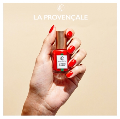 La Provençale Bio Le Vernis Solaire Longue Tenue 13 ml - Couleur : 404 Rouge Ramatuelle