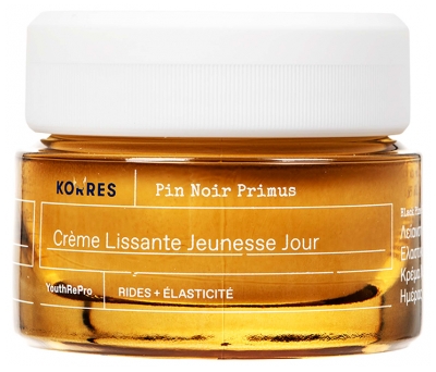 Korres Pin Noir Primus Crème Lissante Jeunesse Jour 40 ML + Sérum Activateur Jeunesse 15 ML OFFERT