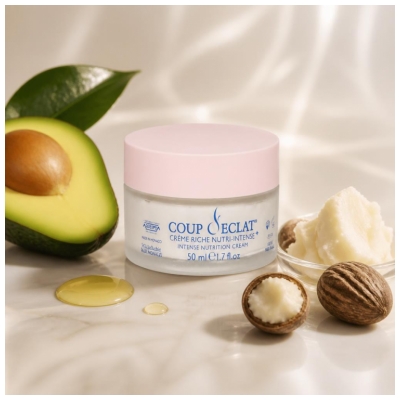 Coup d'Éclat Crème Riche Nutri Intense + 50 ml