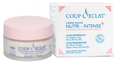 Coup d'Éclat Crème Riche Nutri Intense + 50 ml