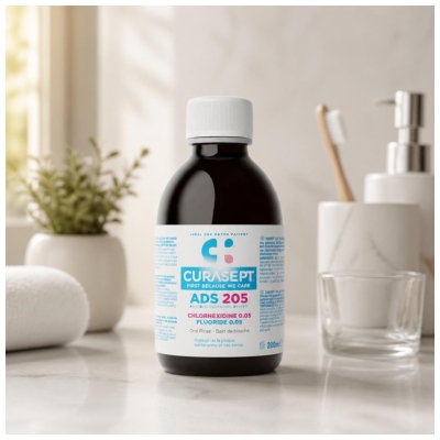 Curasept ADS 205 Bain de Bouche Fluoride 200 ml