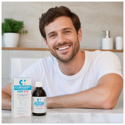 Curasept ADS 205 Bain de Bouche Fluoride 200 ml
