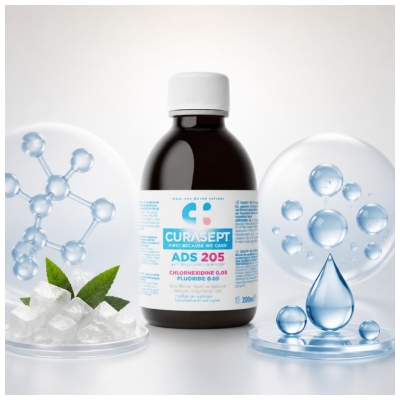 Curasept ADS 205 Bain de Bouche Fluoride 200 ml