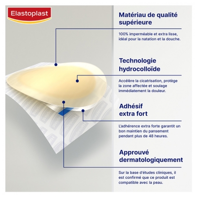 Elastoplast Pansements Petites Ampoules 6 Pansements
