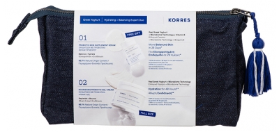 Korres Yaourt Grec Gel-Crème Nourrissant 40 ML + Sérum Revitalisant 15 ML OFFERT