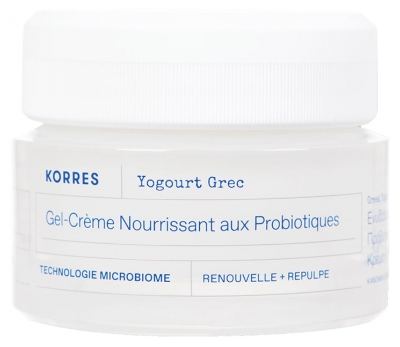 Korres Yaourt Grec Gel-Crème Nourrissant 40 ML + Sérum Revitalisant 15 ML OFFERT
