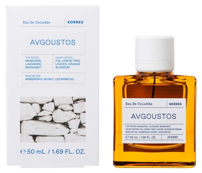 Korres Eau de Toilette Avgoustos Vaporisateur 50 ML
