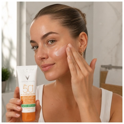 Vichy Capital Soleil Matifiant 3en1 SPF 50 + 50 ML