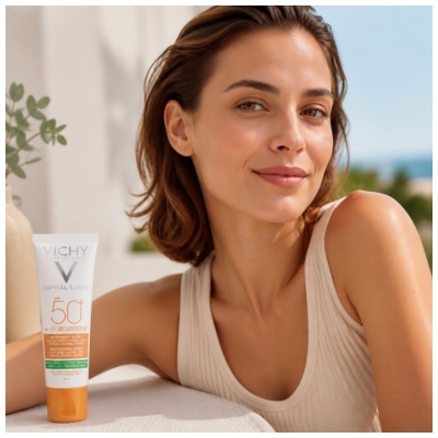 Vichy Capital Soleil Matifiant 3en1 SPF 50 + 50 ML