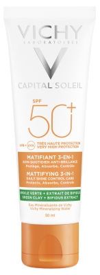 Vichy Capital Soleil Matifiant 3en1 SPF 50 + 50 ML