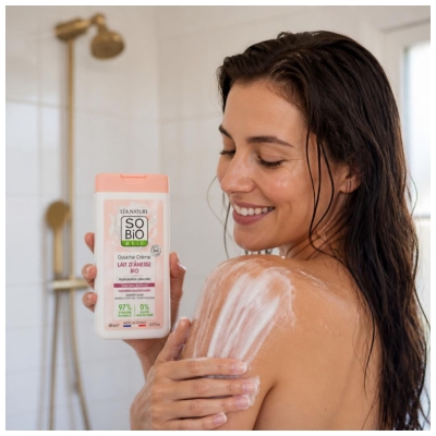 Léa Nature SO BIO étic Douche Crème Lait d'Ânesse Biologique 450 ML