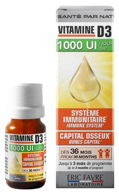 Eric Favre Vitamine D3 - Nouveauté