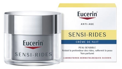 Eucerin Sensi-Rides Crème de Nuit Anti-Rides 50 ml
