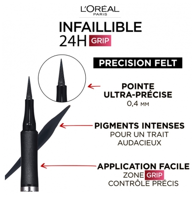 L'Oréal Paris Infaillible Grip Liner Precision Felt 1,4 g