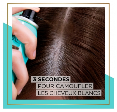 L'Oréal Paris Magic Retouch Spray Retouche Racines Noir 75 ml - Teinte : Brun