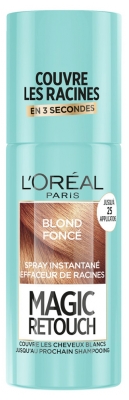 L'Oréal Paris Magic Retouch Spray Retouche Racines Noir 75 ml - Teinte : Blond Foncé