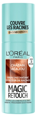L'Oréal Paris Magic Retouch Spray Retouche Racines Noir 75 ml - Teinte : Châtain Acajou