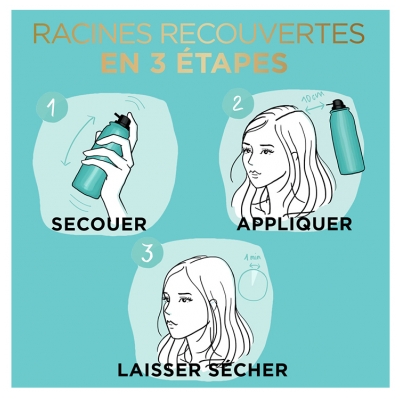 L'Oréal Paris Magic Retouch Spray Retouche Racines Noir 75 ml