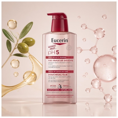 Eucerin pH5 Gel-Huile de Douche 400 ML