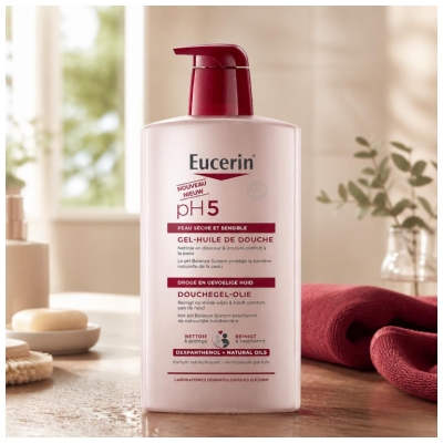 Eucerin pH5 Gel-Huile de Douche 1 Litre