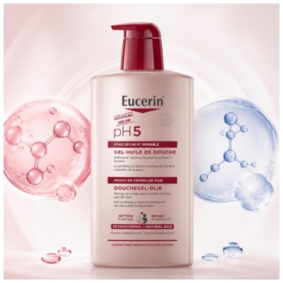 Eucerin pH5 Gel-Huile de Douche 1 Litre