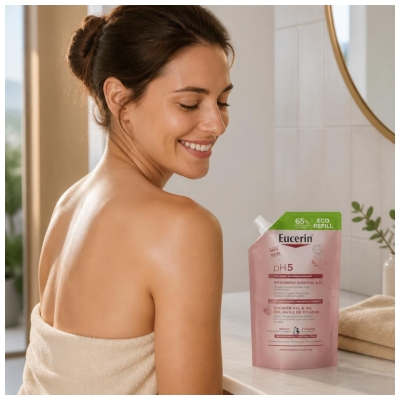 Eucerin pH5 Gel-Huile de Douche Eco Recharge 400 ML