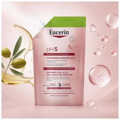 Eucerin pH5 Gel-Huile de Douche Eco Recharge 400 ML