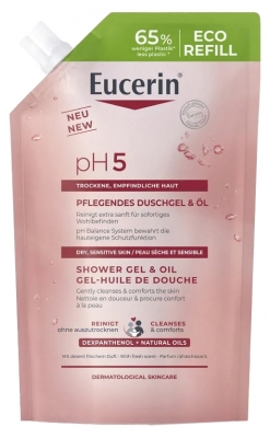 Eucerin pH5 Gel-Huile de Douche Eco Recharge 400 ML
