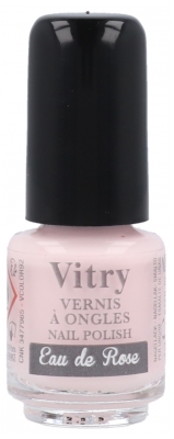 Vitry Vernis à Ongles Mini Honolulu 4 ml - Couleur : Eau de Rose